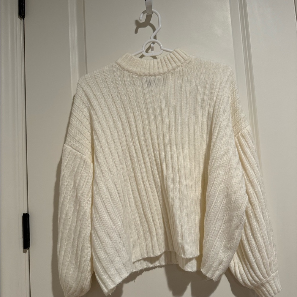 Princess Polly Oversized Cream Sweater